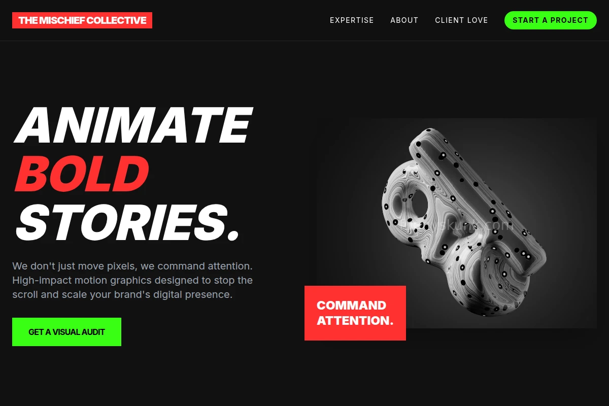 Burst Motion Graphics